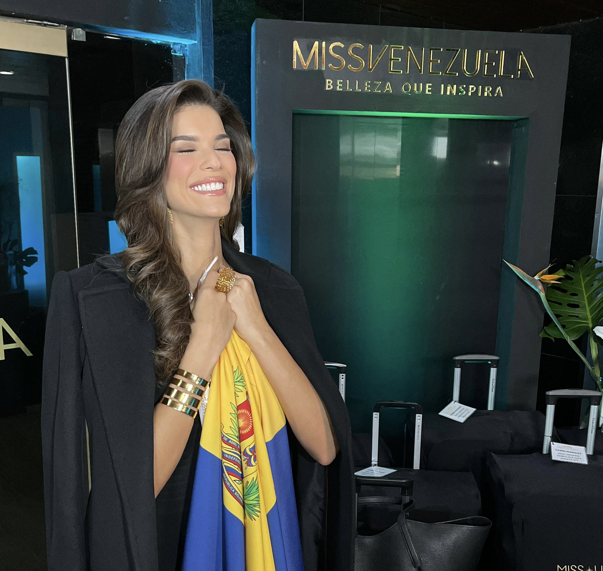 Miss Universe Venezuela, Ileana Márquez Pedroza partió a México por la octava corona universal